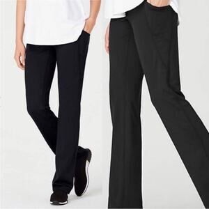 PURE J JILL FIT ‘Rhodes’ Pants in Black Leggings Flare Bootcut TALL